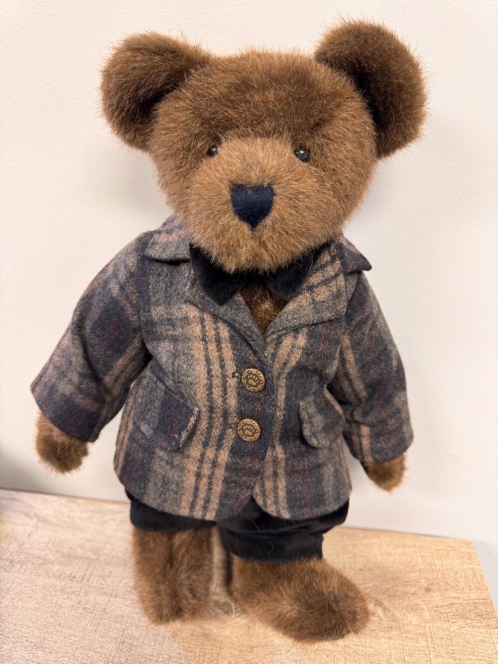 Vintage 2000 Boyds Bears and Friends 16" Wesley Bearimore - Collectible Plush